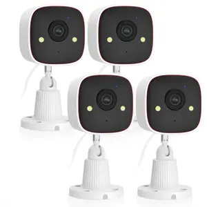Jennov Outdoor/Indoor Security Cameras WiFi, 2K HD Color Night Vision/AI Human Motion Detection /2-Way Audio/IP66 Waterproof Pet Dog Cat Baby Monitor Camera for Home Security.only supports 2.4GHz Wi-Fi not support 5GHz Wi-Fi.