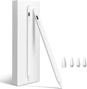 Stylus Pen for iPad 2025-2018 with Faster Charge,Tilt Sensor Pencil Compatible with iPad 10/9/8/7/6,11th A16,Air 11/13 M2/M3,Pro 11/13 M4,Pro 12.9",Air 5/4/3,Mini 7/6/5