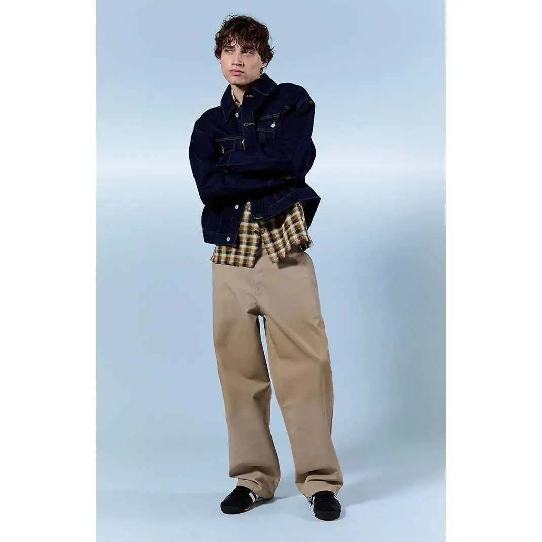 Pacsun Men's Chino Pants Baggy Khaki Pigment