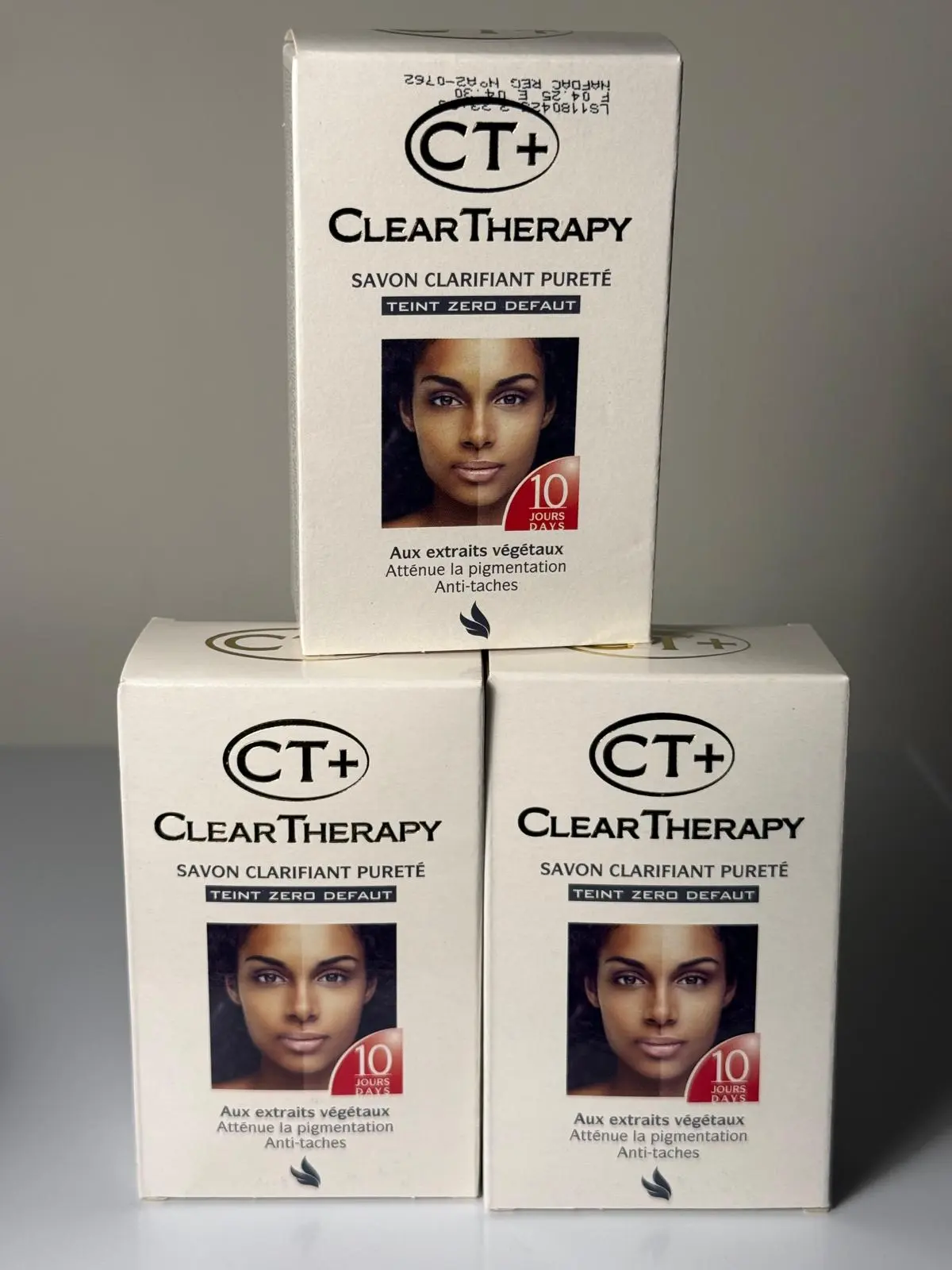 3 Pcs CT+ Clear Therapy soap 175g