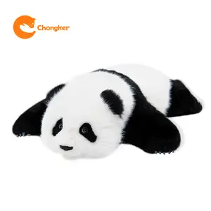 Chongker - Weighted Stuffed Panda MENGLAN - 17.7'', Ultra-Simulated Touch, Pure Handmade 4LBs,Stuffed Panda Gifts 1pc,The Best Gift For Panda Lover FubaoPlush stuff animals