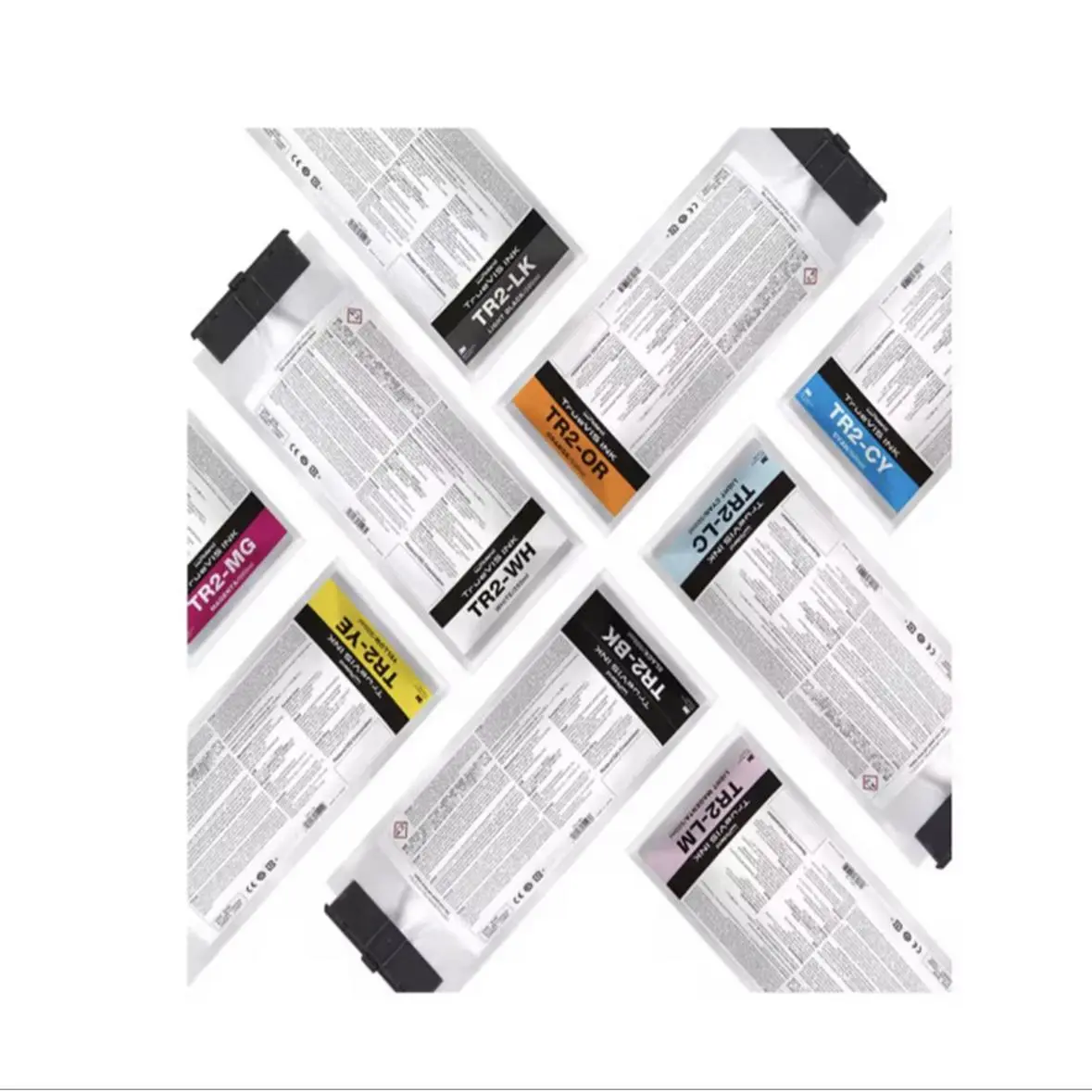 Roland TrueVIS TR2 Ink Cartridges 500ML - Black, Magenta, Yellow, Cyan, Cleaning Liquid