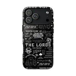 LORDS Series Phone Cases — Shantel Tessier Merchandise  Barrington Uni Theme  Morally Grey Dark Romance Style