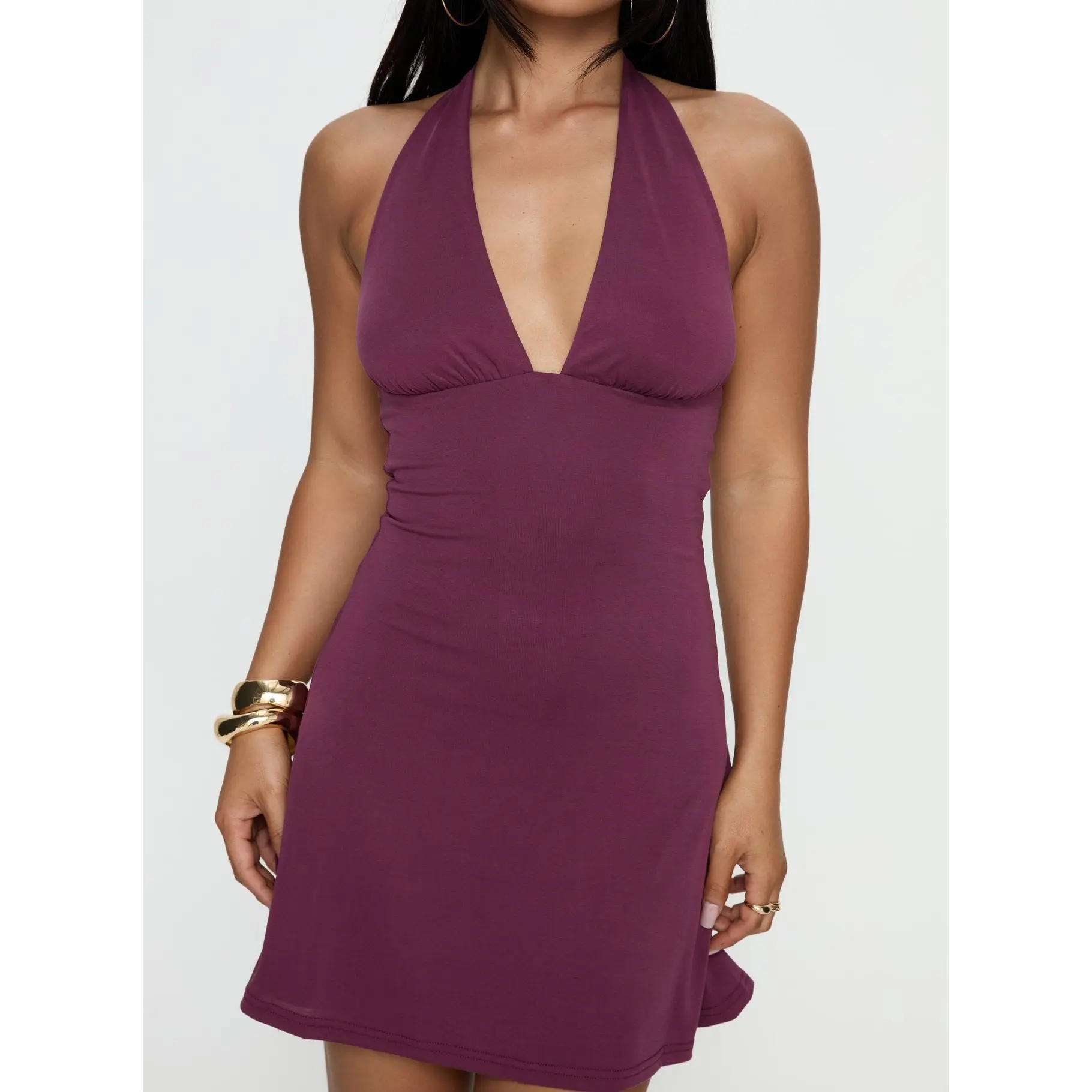 tinisie halter mini dress Tinisie Halter Minidress (Women)