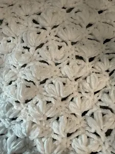 Elegant Velvet Shawl - White Velvet Hand Wash Only for Wedding Temple Baby Blessing Baptism Prom Special Occasions