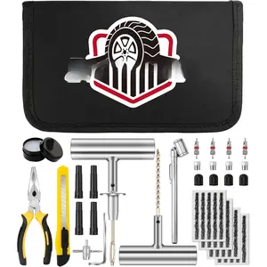 Tire Patch Kit, 45 Pack Flat Tire Repair Kit with Plugs, Tire Plug Kit for , , , Trailer, RV, SUV
