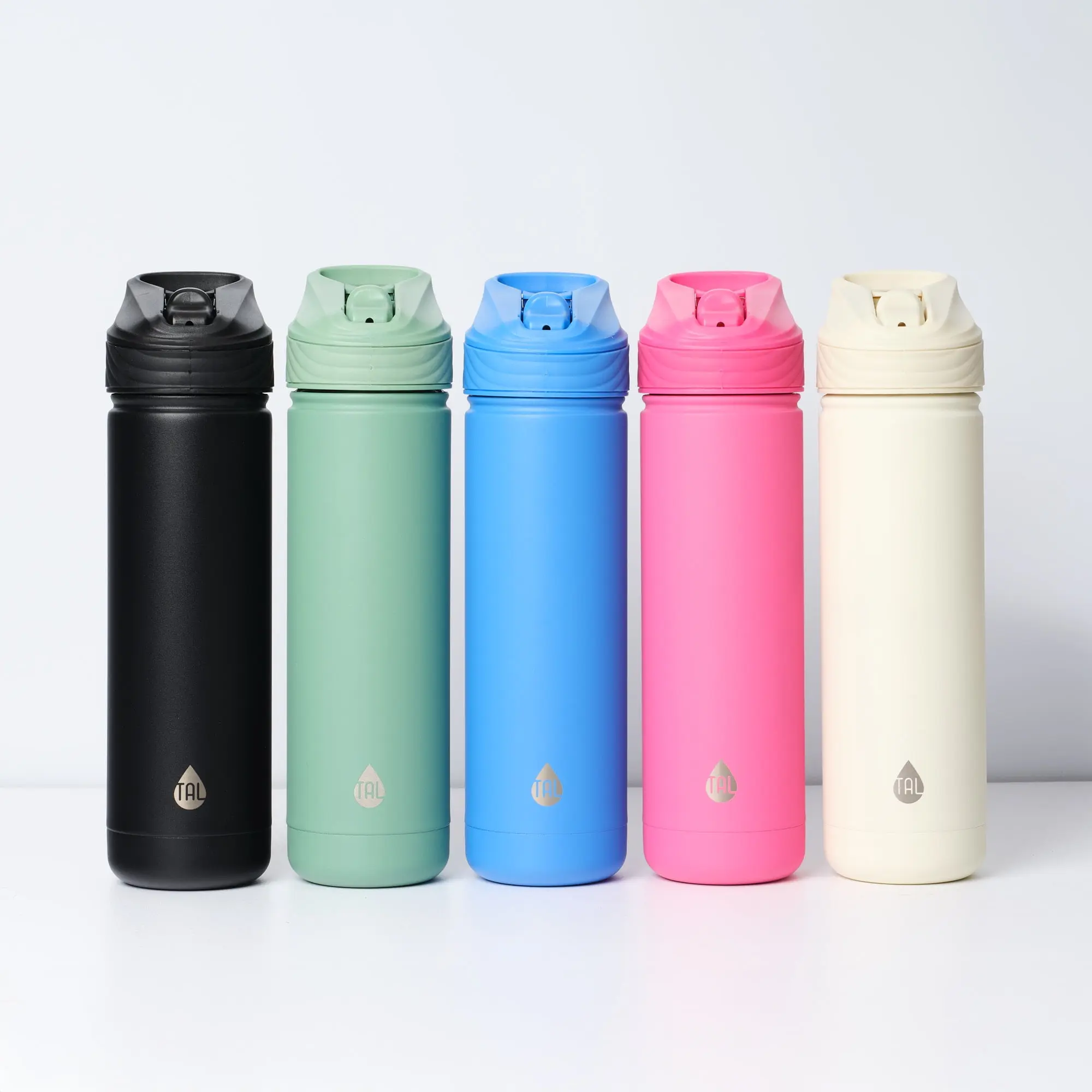 TAL Stainless Steel Ranger Water Bottle 26oz with Easy Sip Straw Non ...