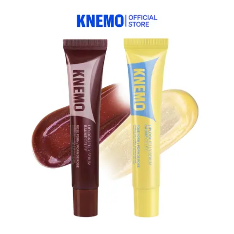 [KNEMO OFFICIAL] Limited Edition Bungeoppang LIPLOCK Jelly Serum, Richly Pigmented Multicolor Hydrating Lip Treatment with Moisture & Extra Moisture Boost