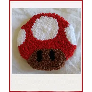 Mushroom Mug Rug