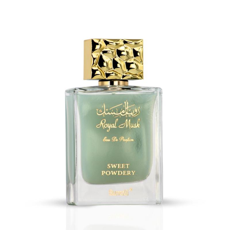 Royal Musk Sweet Powdery EDP 100ML (3.4 OZ) by SURRATI, Exotic Fragrances for Men & Women.