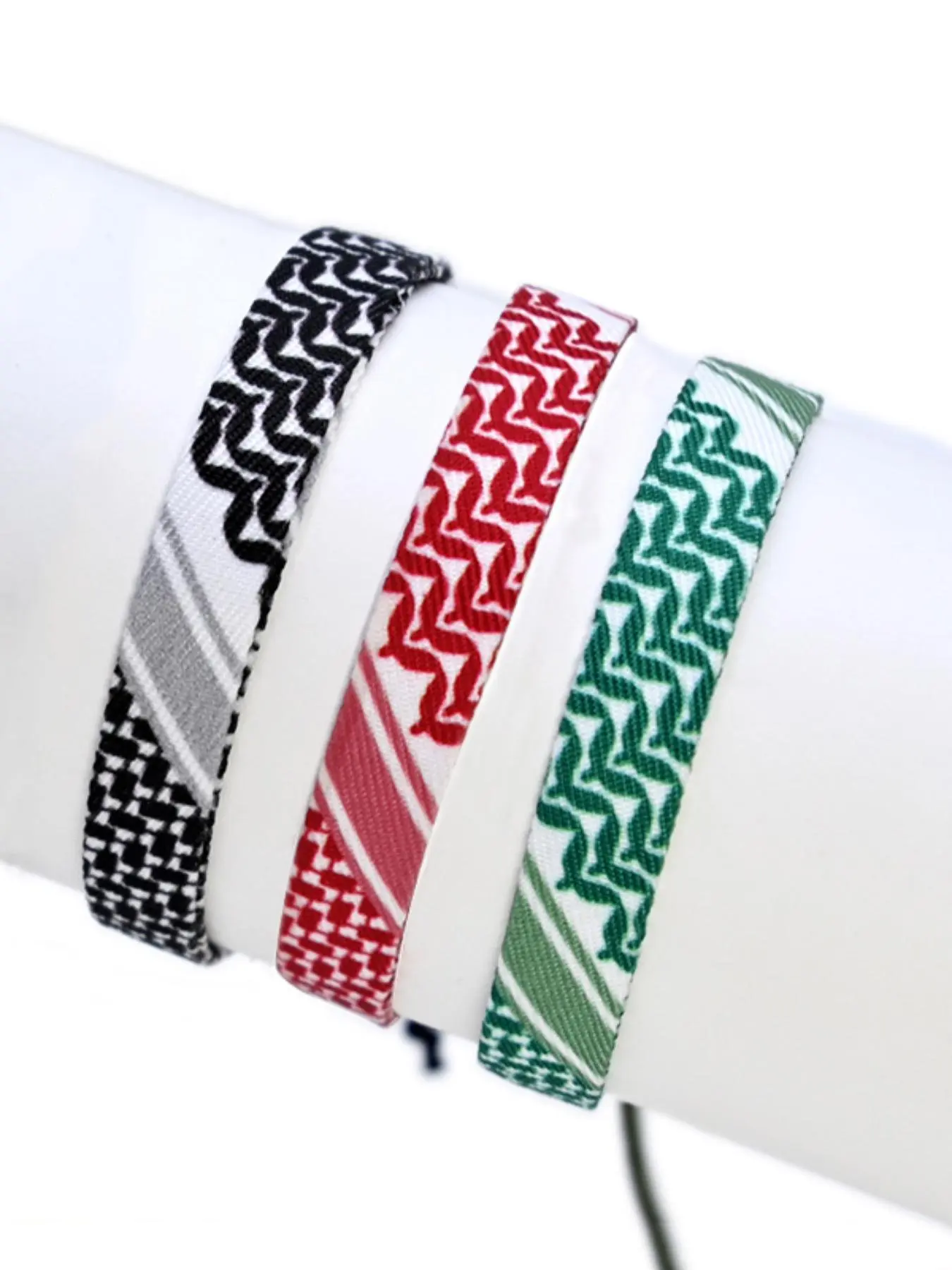 Ethnic Pattern Braided Bracelet, Boho Style Bracelet, Fashionable Bracelet Style, Adjustable Drawstring Bracelet for Women & Men, Fashion Accessories for Daily Wear, All-match Jewelry for Birthday Gift