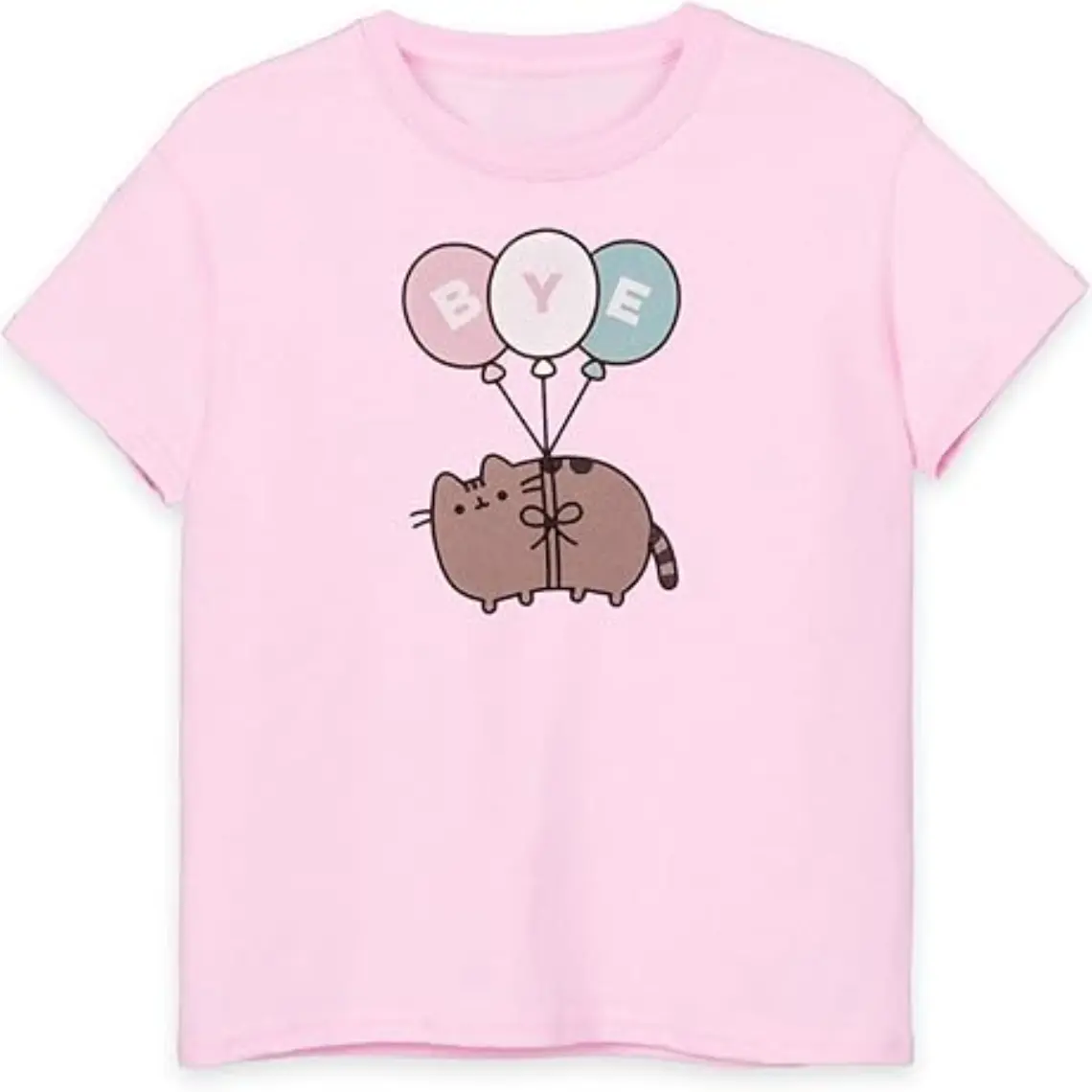 Pusheen Girls Short-Sleeve T-Shirt | Variety of Adorable Designs | Authentic The Cat Merchandise