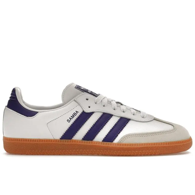 adidas Women's Samba OG White Energy Ink Gum, from StockX