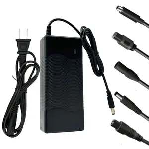 Fast Charger 24V-29.4V 2A, 5-in-1 Smart Plug, Compatible with 24V Lithium-Ion Electric Skateboards Compatible Models: GT200, GT250, GT300, GT350, GT500, GT KOBRA 08 Power Adapter is not compatible with lead-acid batteries. trot in ette electrique