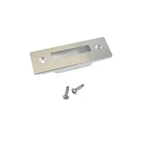 Billet Aluminum Rear Sliding Moonroof Cover Latch  Sunroof Lock Rev 0 F Retainer 84900118 Compatible With Chevy Traverse Gmc Acadia Buick Enclave(rev0 Silver)