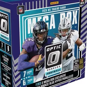 2025 Donruss Optic Football Mega box Target Or Walmart