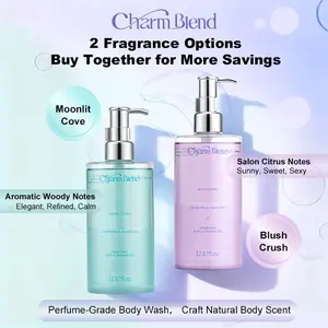 Fragrance Body Wash, 48H Long-Lasting Scent, 72H Moisturizing, Deep Repair & Intense Hydration, Softens Skin, Suitable for Dry & Sensitive Skin, Instantly Relieves Dryness & Itching, 12.87 fl oz