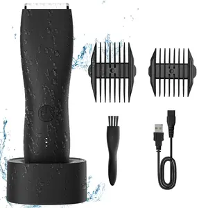 Electric Hair Trimmer, Rechargeable Body Hair Trimmer for Men and Women, Waterproof Electric Full Body Groomer, Personal Care Appliances