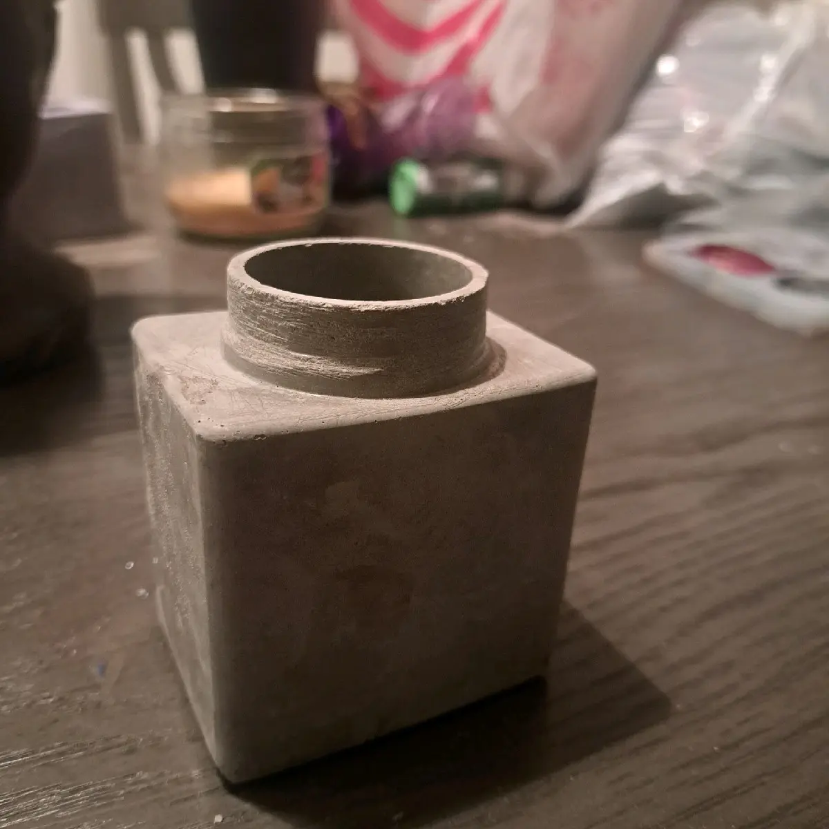 HOME MADE CEMENT JARS