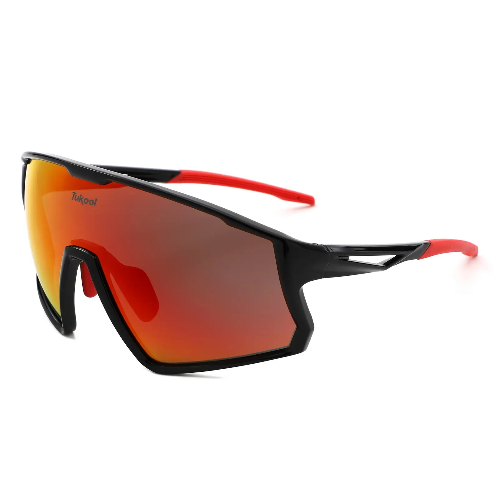 TUKOOL Maicheal.J Unisex Large Frame Outdoor Sports Sunglasses,TR90 Lightweight Durable for running and cycling, young sports enthusiasts