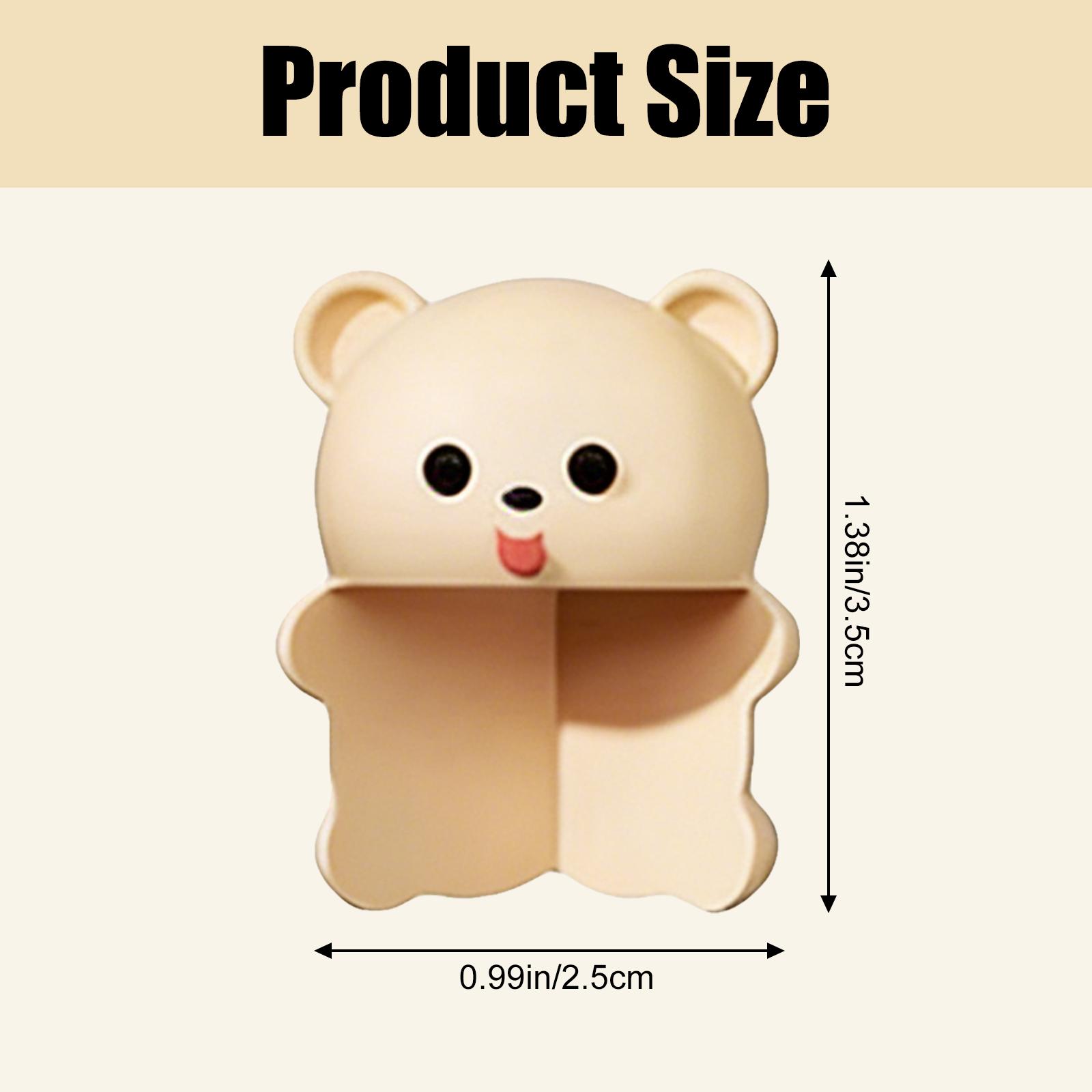 Bear-Shaped Baby Corner Protectors | Super-Thick PVC Cushions That Safeguard Little Ones from Sharp Furniture Edges | Perfect for Coffee Tables, Nightstands, Vanities & Sinks | Childproof Your Home with Cute Bear Style