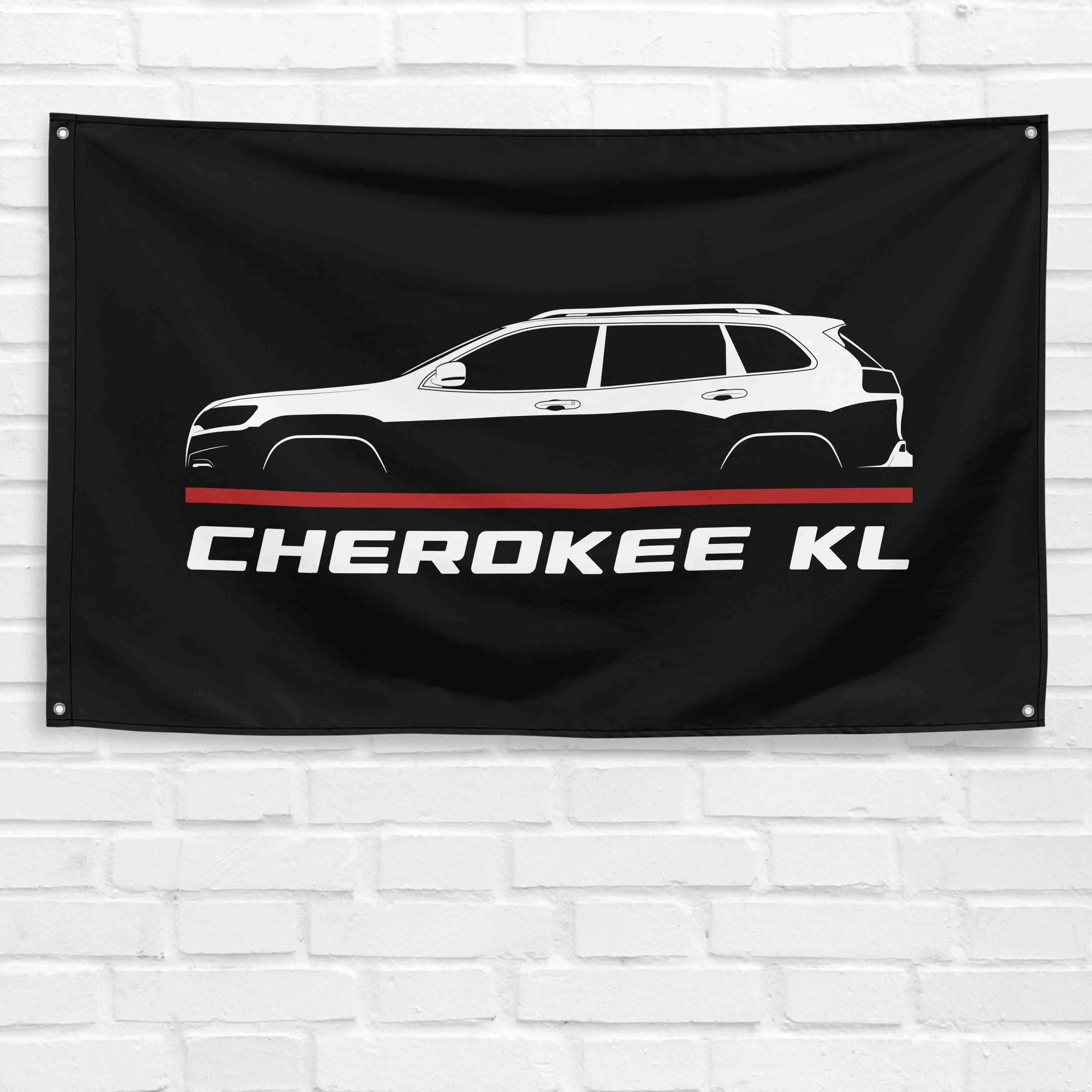 Cherokee KL 2014-2022 3x5 ft Grommeted Hangable Flag Collectible, Lightweight Durable Bold-Color Indoor Decoration, Room Decorations Wall Display Festive Backdrop Gift, Bold Colors
