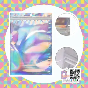 Ziplock holograficas {Varios tamaños a escoger}