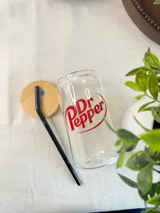 Dr. Pepper Glass Cup 16oz Dr. Pepper Glass Cup 16oz