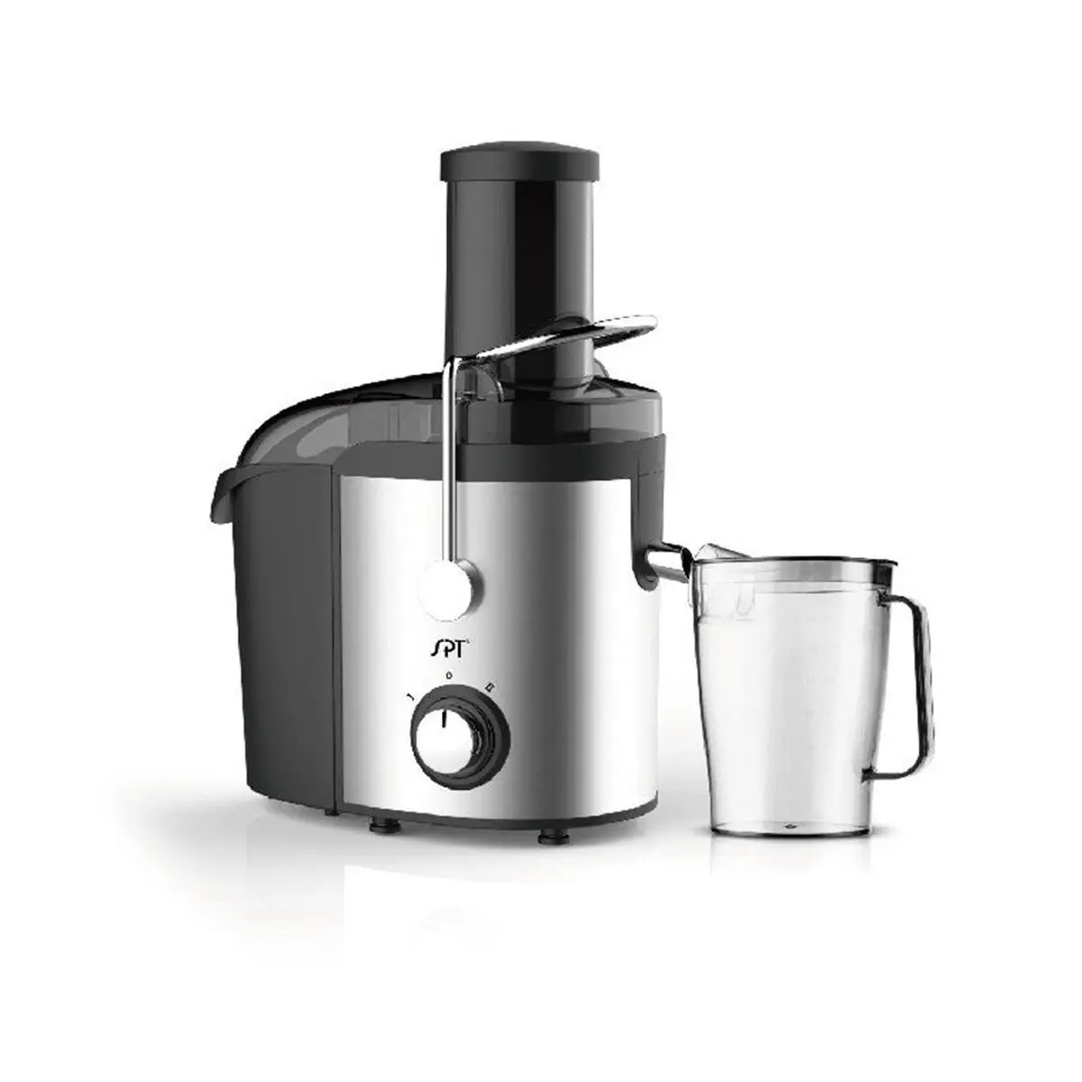 212 MAIN 800W Stainless Steel Whole Fruit Juice Extractor - Dishwasher Safe Household Kitchen Juicer Appliance
