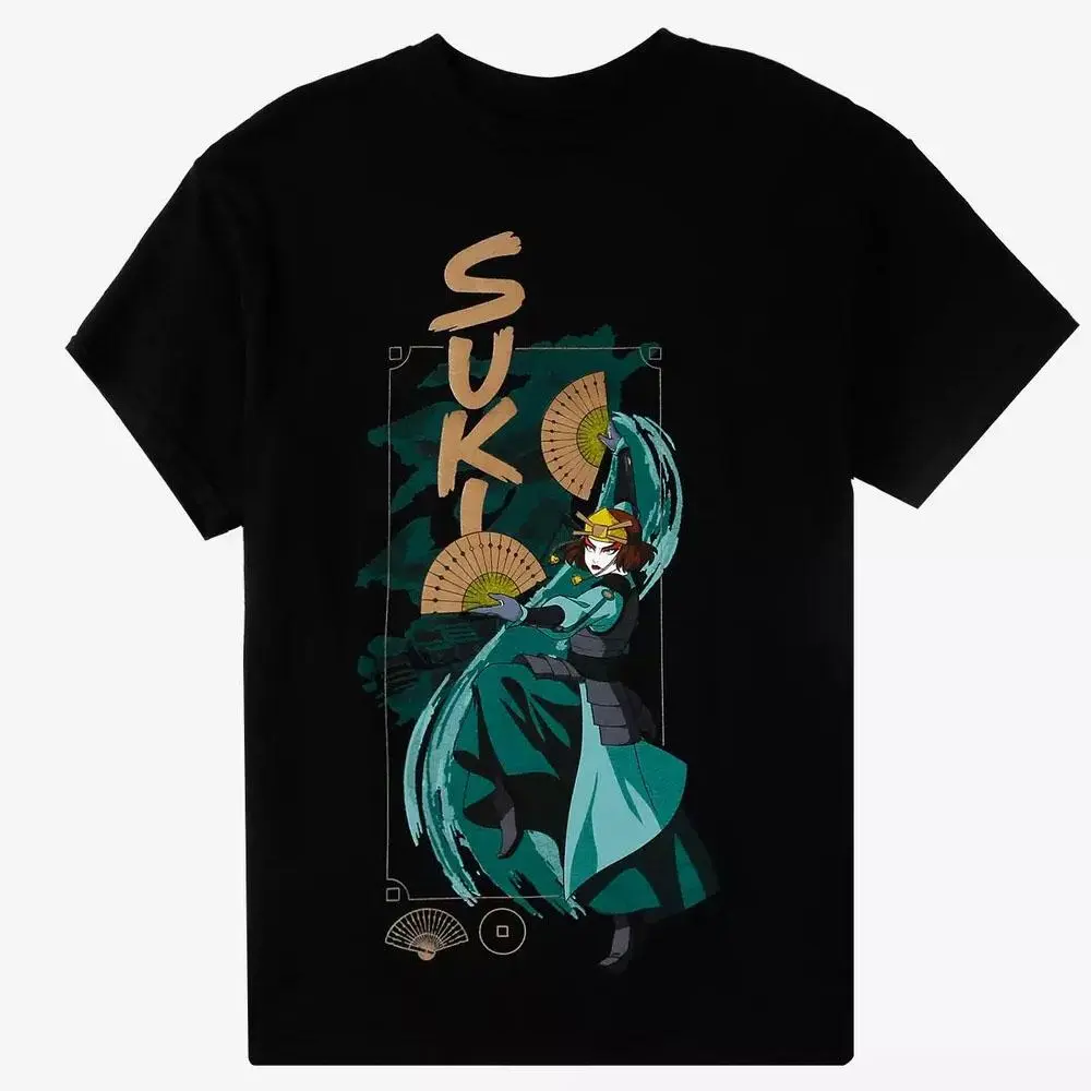 Suki Retro T-Shirt, Vintage Anime Graphic Tee, Heavy Cotton Casual Streetwear