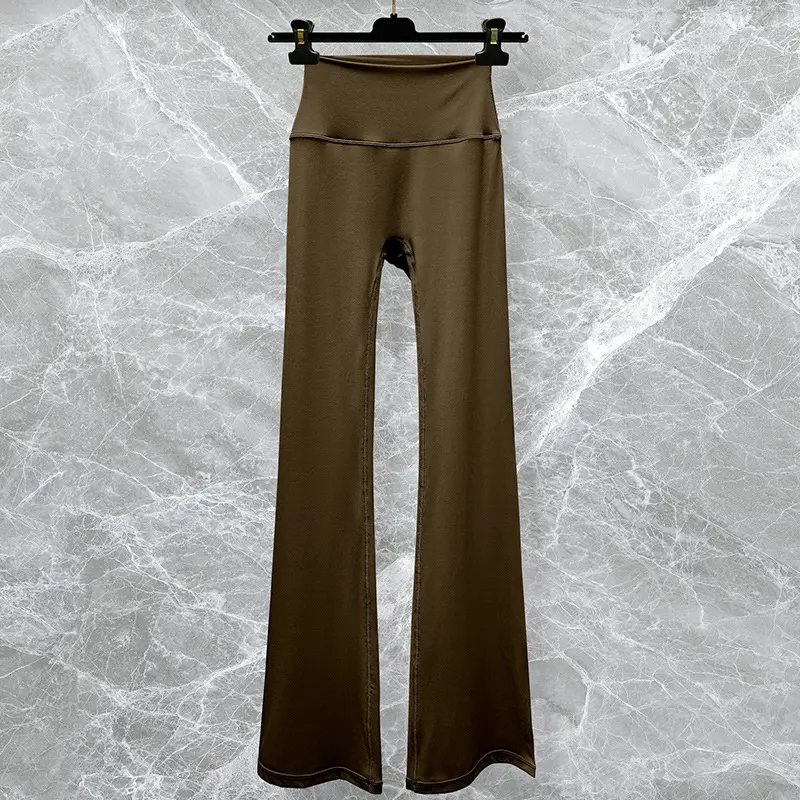 6910 Cocoa colored Pants   Solid Color S