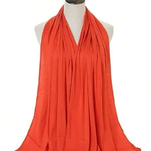 New Arrivla Muslim Women Soft Modal Jersey Hijab Scarf for Summer Comfort