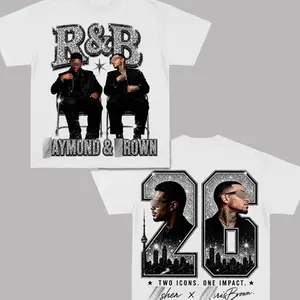 Raymond Brown R&B Legends Concert Shirt 2026, Vintage Tour Graphic Tee, Retro Hip Hop Streetwear Apparel, Premium Music Merch for R&B Fans, Urban Soul Inspired Fashion Tee