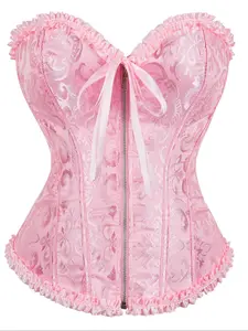 Women's Plain Ribbon Bone Detail Shapewear Tube Top, Elegant Casual Strapless Corset Structure Shapewear Crop Tube Top, Fashionable Shapewear for Women, Corset Shaper