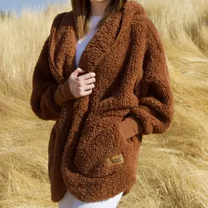 Nordic Beach Women's Plain Hooded Wrap - Original, All Seasons, Light & Soft Cotton Candy Fabric, One Size Fits Most