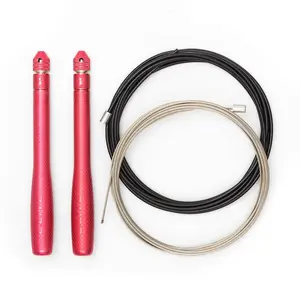Elite Jumps Bullet Comp Jump Rope - Speed Jump Rope for Double Under WOD Training - High Performance Professional Speed Rope for Training and Fitness - Lightweight & Durable Skip Rope for Workout