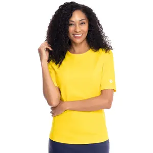 Women's Hightide Short Sleeve Swim Shirt | Bold Yellow