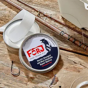 Forj  20 ft. Polyethylene & Resin Thermoplastic Tape, White