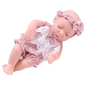 10-inch Reborn Baby Doll with Matching Outfit， Halloween/Thanksgiving / Christmas gifts
