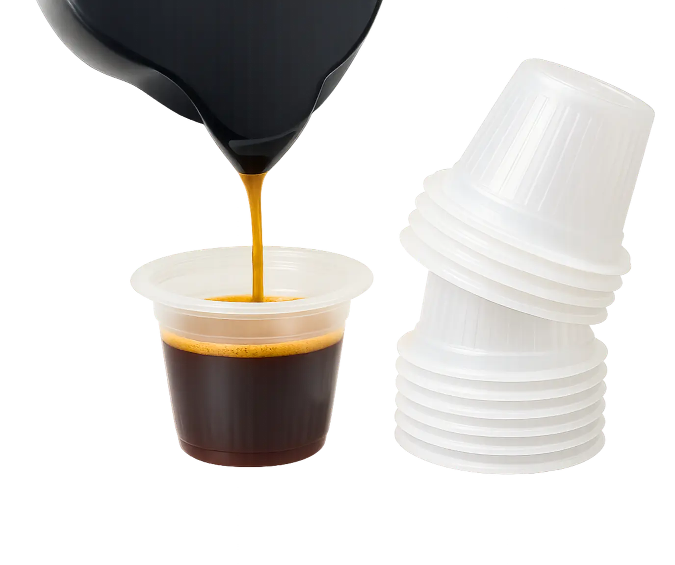 Coffee cups, Cubano Mini disposable Colada, Cuban Style and espresso coffee cups 3/4 oz. (250 Pack)