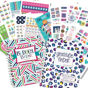 Mindset + Money Surprise Bundle | Gratitude Finder® Journal, Budget Binder™ & Stickers
