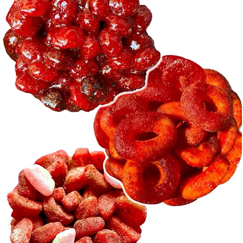 Mexican Spicy Candy with Many Gummy Options