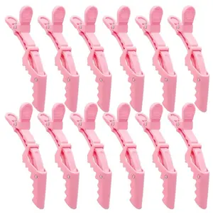 4-10Pcs Hair Clips for Styling Sectioning - Wide Teeth Double Hinged Design Professional Salon Quality Alligator Hair Clips
