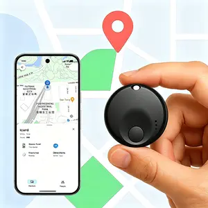 GPS Tracker Tags Compatible with iOS/Android Find Apps - Wireless Tracker for Luggage, Keys