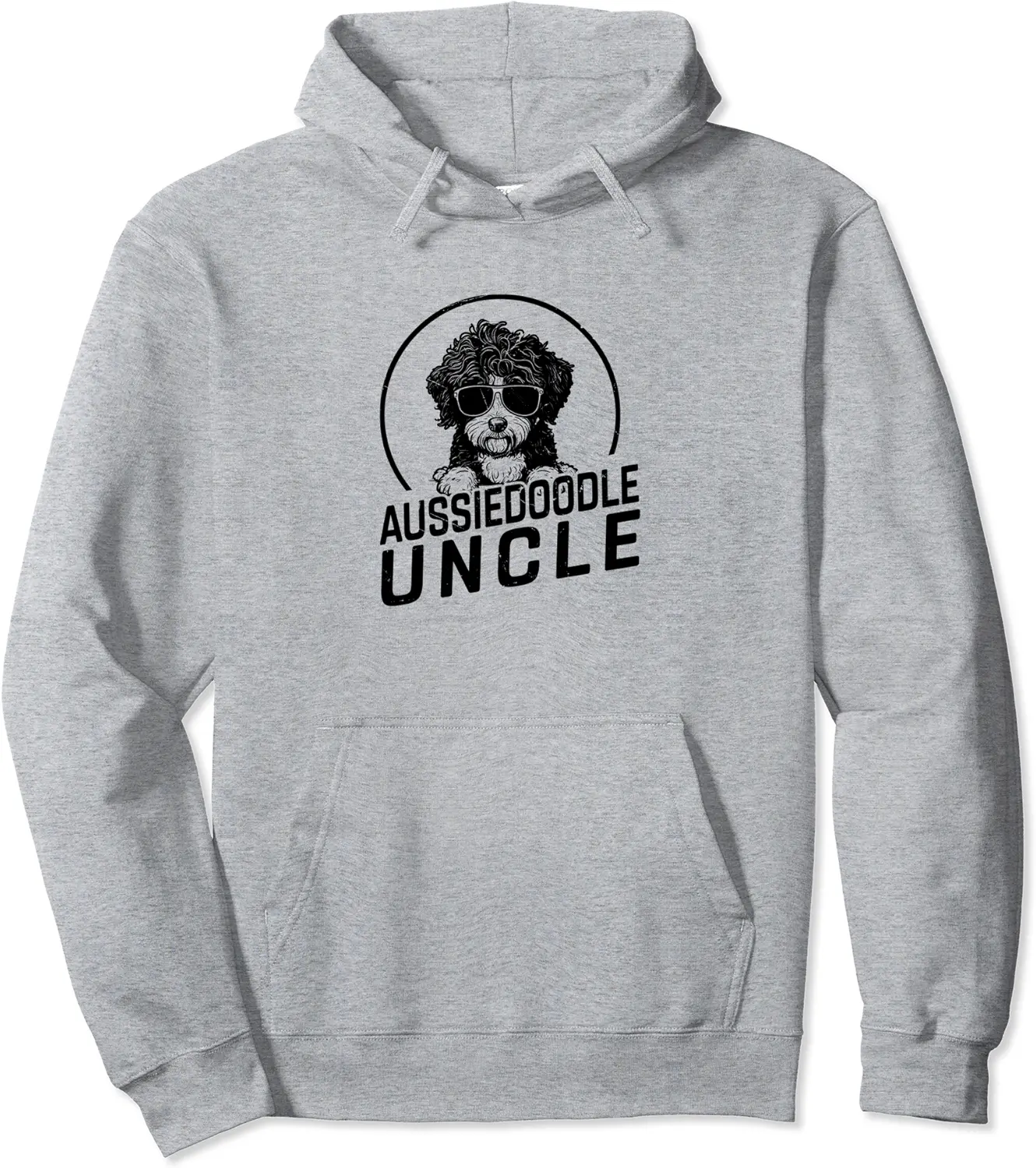 Aussiedoodle Uncle Gifts Funny Dog Owners Grand Paw Dad Xmas Pullover Hoodie - Jessicabal Shop 79B0CX9C7V9Y