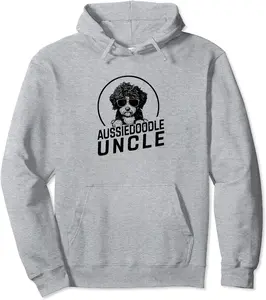 Aussiedoodle Uncle Gifts Funny Dog Owners Grand Paw Dad Xmas Pullover Hoodie - Jessicabal Shop 79B0CX9C7V9Y
