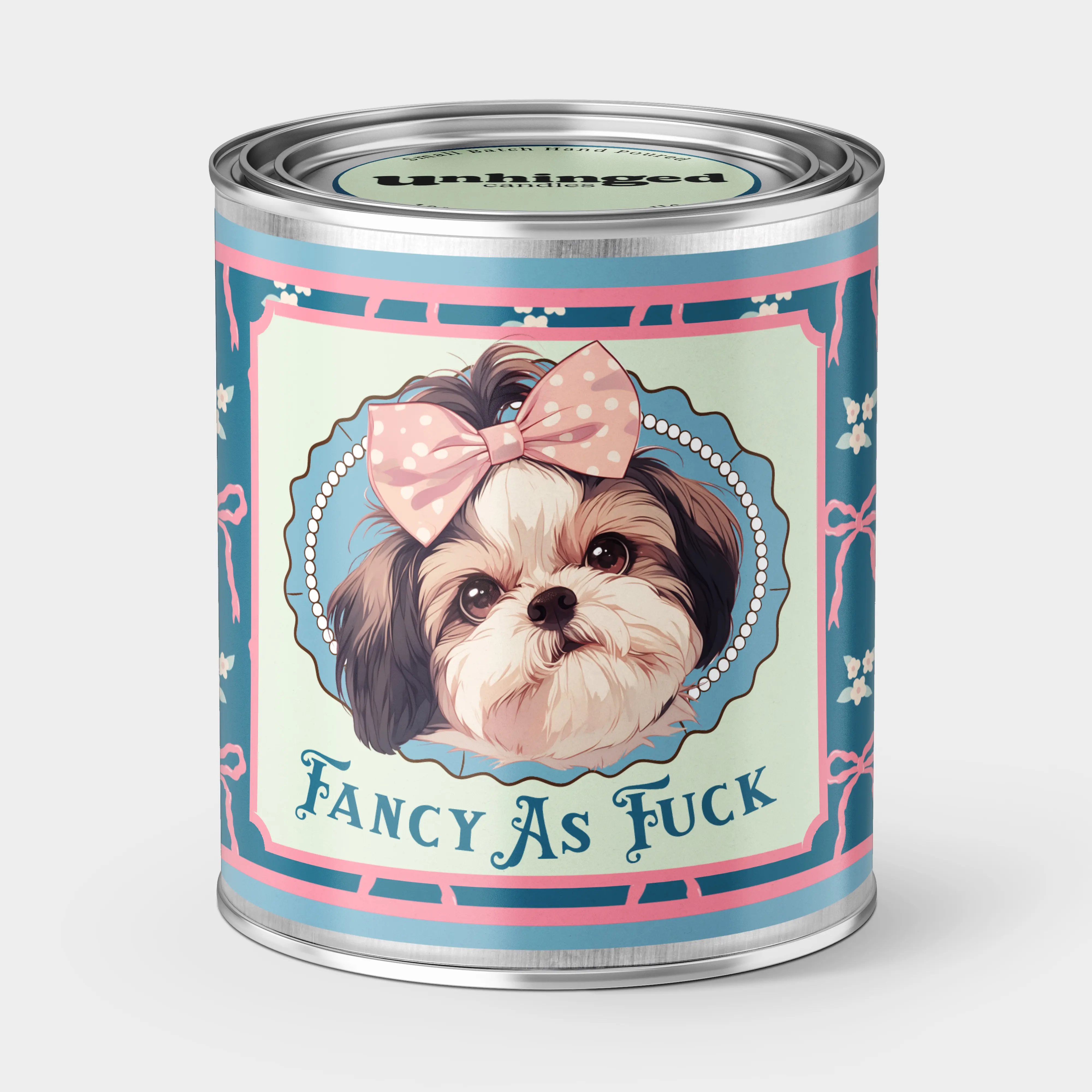 Fancy As Fuck Prim Dog Soy Wax Candle Glow Up Gift