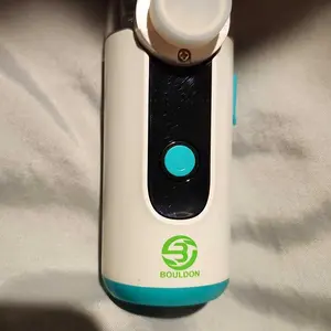 Hand-held Nebulizer for Respiratory System, Portable Nebulizer with Self-Clean Mode, Rechargeable Nebulizer for Home Office Travel