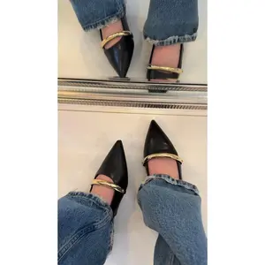 Reina Pointed Toe Comfort Flat - Comfort Line - Closed Pointed Toe Flat