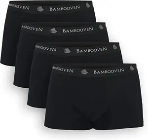 Men’s Bamboo Trunks with Pouch 4-Pack